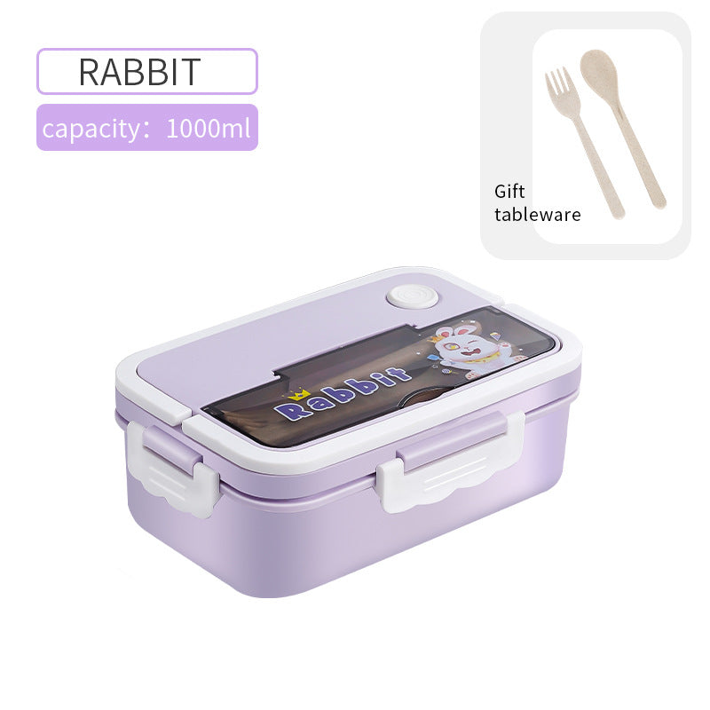Cartoon fashion leak-proof sealed microwaveable lunch box lunch box lunch box - V.I.P Digital Presence