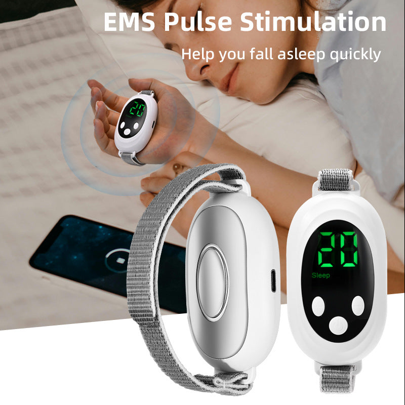 Portable Pulse Sleep Aid Relieves Insomnia Helps Fall Asleep Fast Handheld Sleeper - V.I.P Digital Presence
