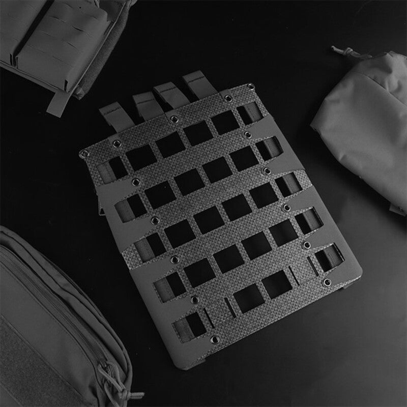 Tactical Vest - Molle Zipper Back Panel, for Paintball, Airsoft, Outdoor Hunting. Plate Carrier Expansion Equipment. - V.I.P Digital Presence