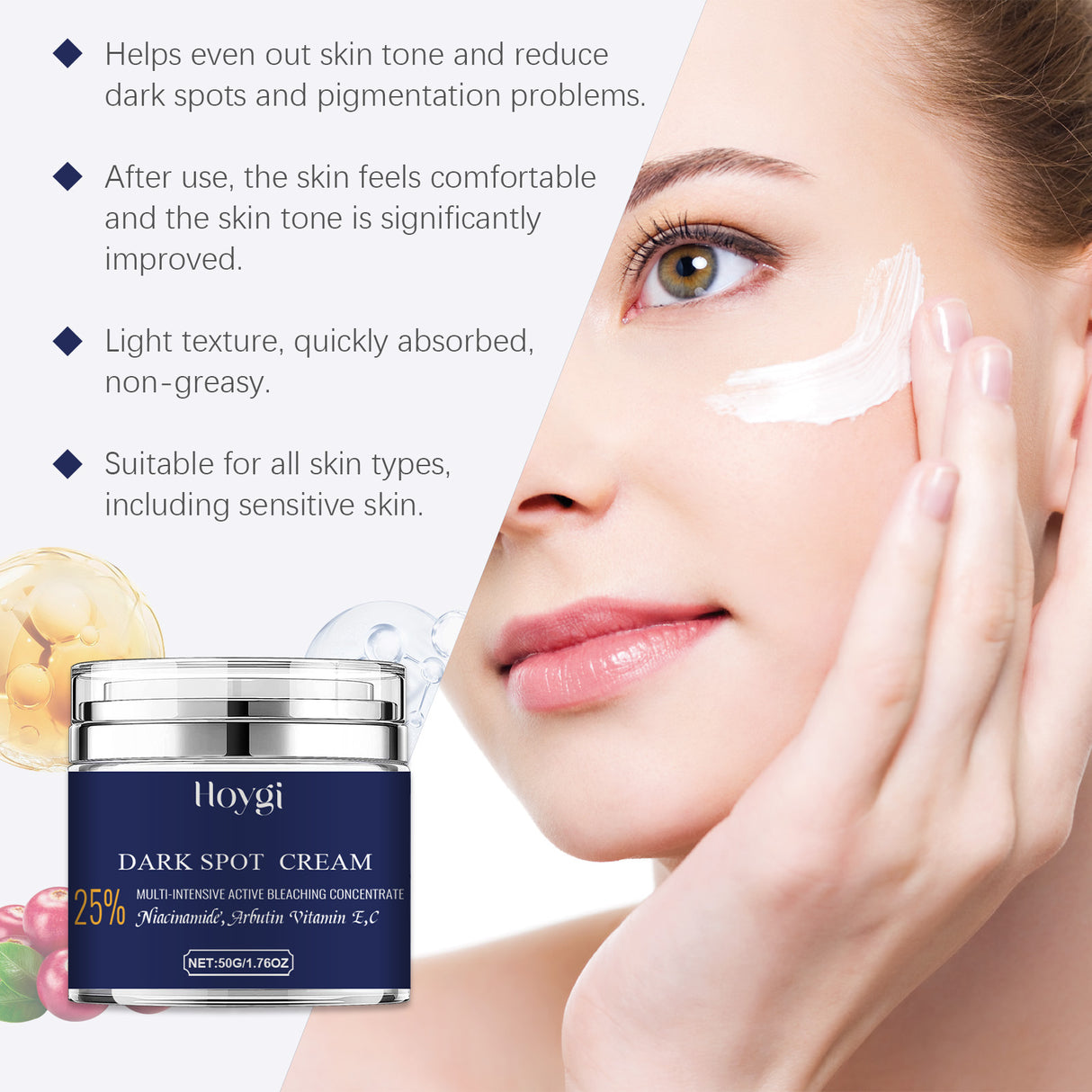 Facial Care Cream Desalting, Hydrating, Hydrating, Firming, Hydrating, Lifting, Rejuvenating And Tender Face Cream