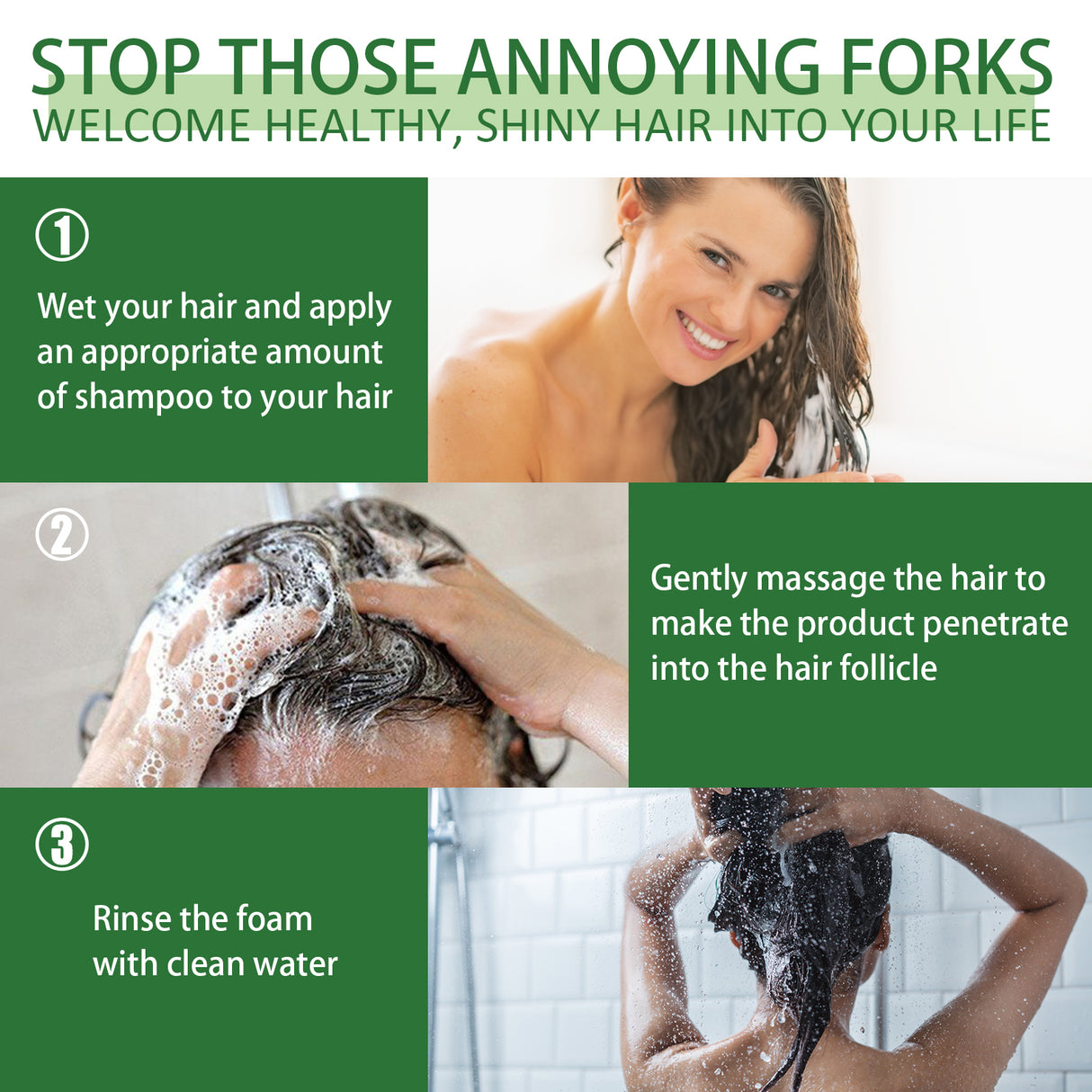 Rosemary Shampoo, Prevents Hair Loss Oil Control Fluffy And Smooth Shampoo - V.I.P Digital Presence