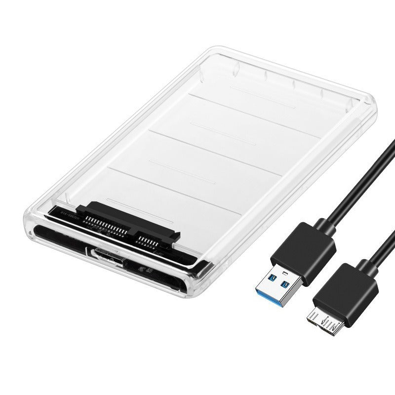 2.5-inch tool free transparent hard drive case 3.0 notebook external portable hard drive case 3.0 SSD - V.I.P Digital Presence
