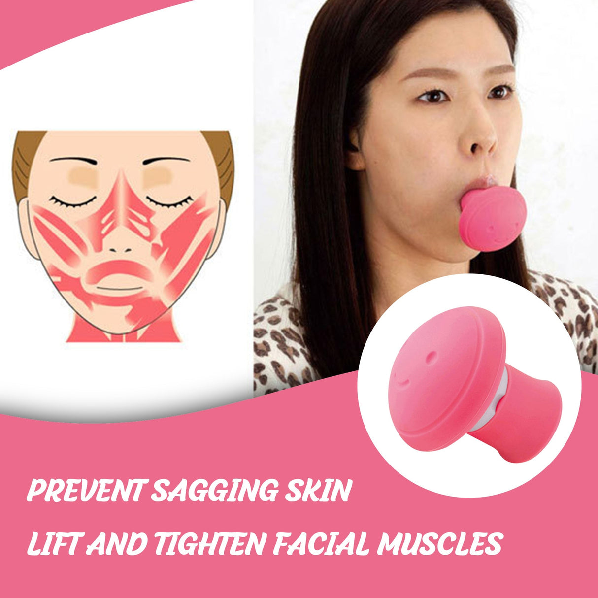 Skin Lifting Masseter Silicone V Face Facial Lift Double Chin Slim Skin Care Firming Expression Exerciser Remove Masseter - V.I.P Digital Presence