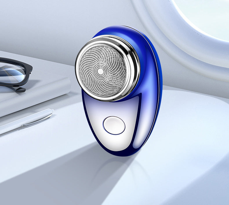 Portable rechargeable shaver small steel cannon mini electric shaver electric travel compact shaver - V.I.P Digital Presence