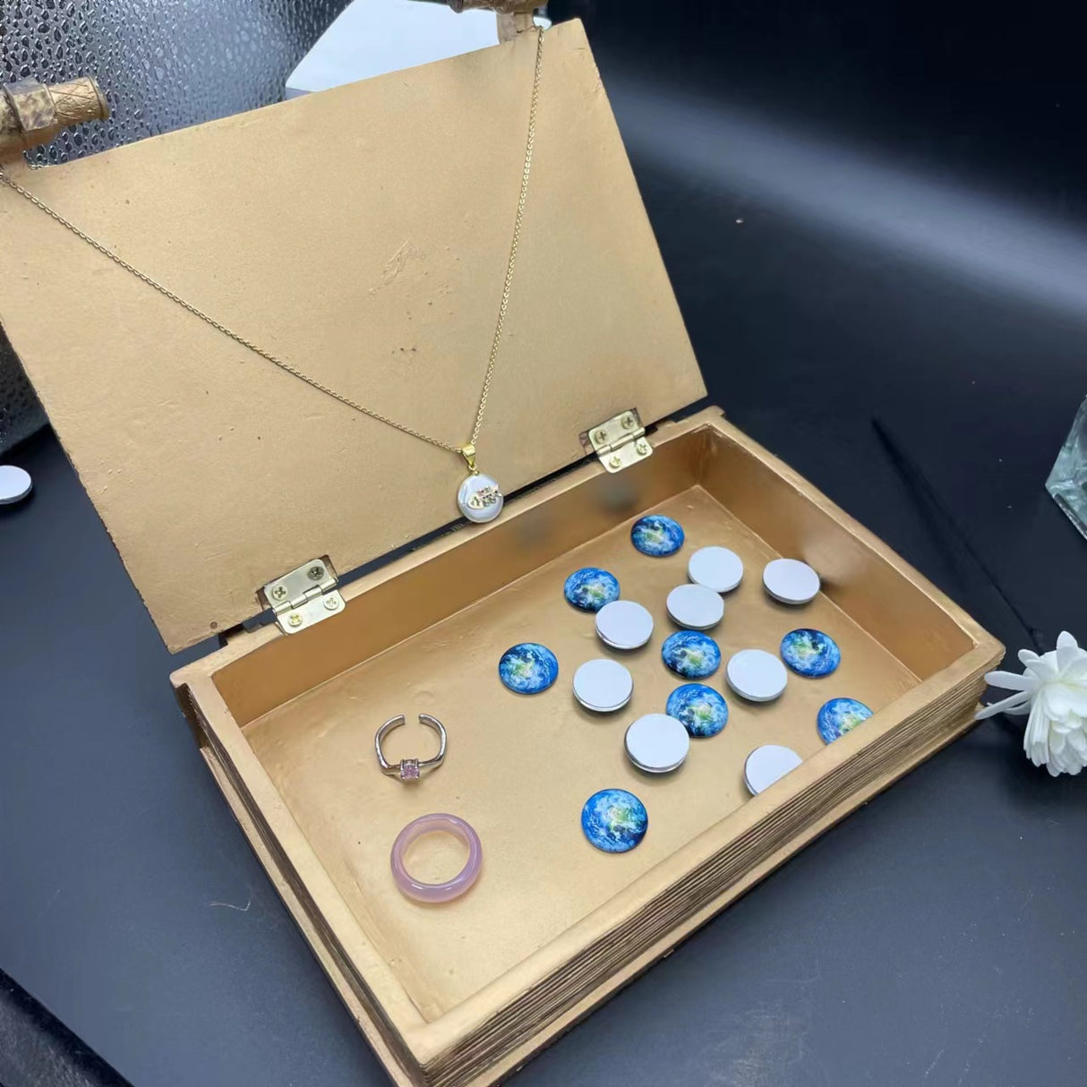 Mummy Death Book Magic Book Resin Crafts Ornament - V.I.P Digital Presence