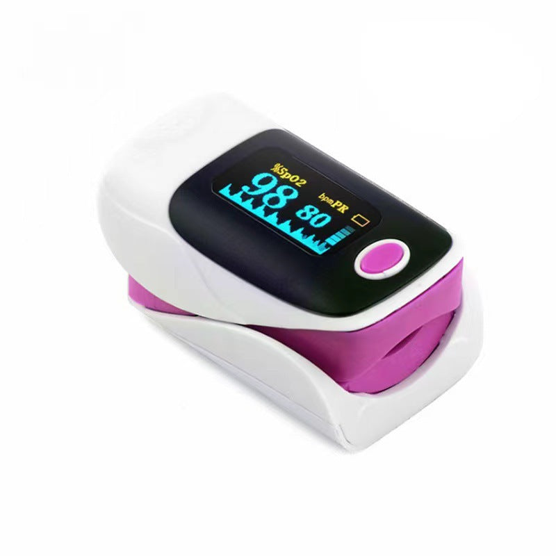 Oximeter CE Elderly Home Sleep Monitoring Oximeter Fingerclip Pulse Heart Rate Monitoring Saturation - V.I.P Digital Presence