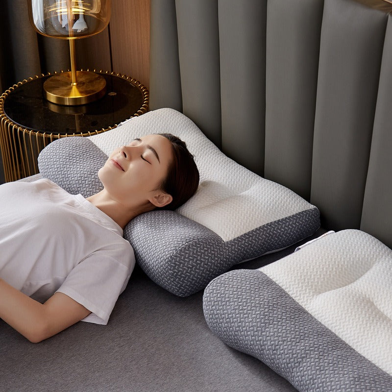 New traction Japanese orthopedic anti arch hotel exclusive luxury bag neck protection space memory pillow - V.I.P Digital Presence