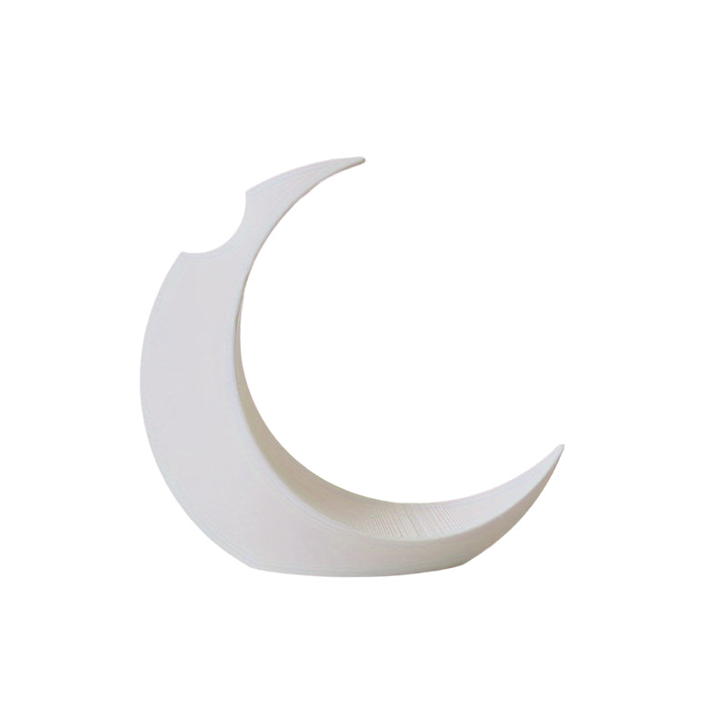 3D-printed Gothic Moon Vase, fits dried & artificial flowers. A unique home decor and desktop charm, a great gift too. - V.I.P Digital Presence