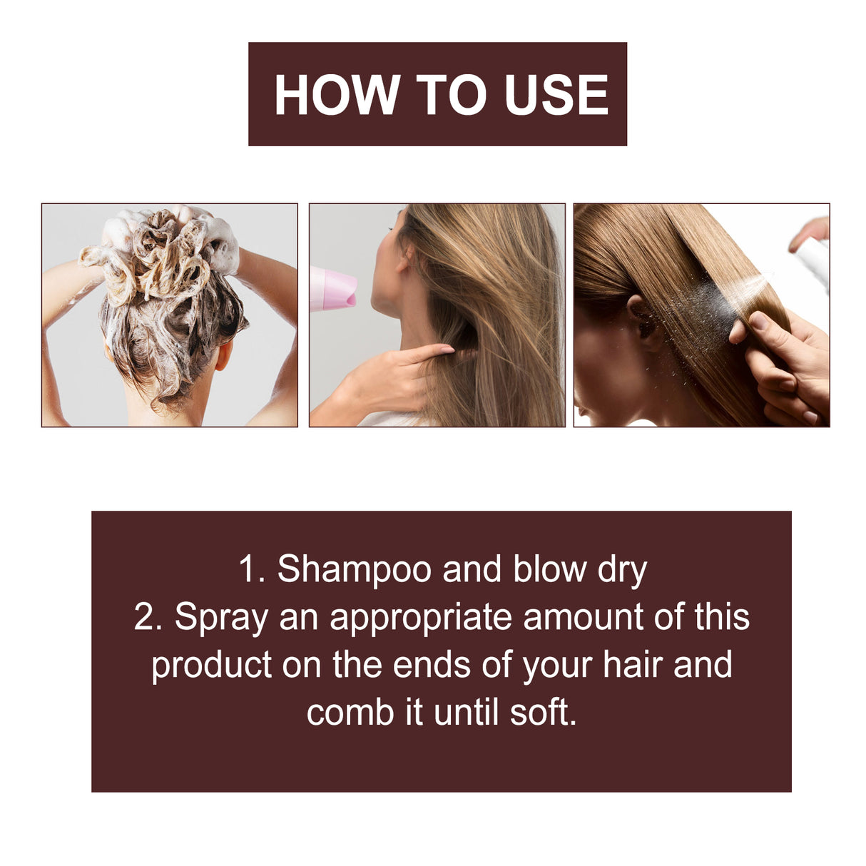 Protein Spray, Moisturize Dry Hair Tail Dry Fragrance Strong And Smooth Hair Care - V.I.P Digital Presence