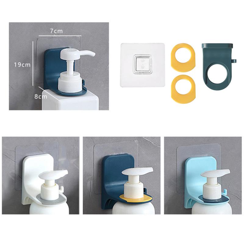 All Mounted Shampoo Bottle Shelf Shower Non-marking Sticker Shower Gel Rack Liquid Soap Holder Self Adhesive Shelves Hanger - V.I.P Digital Presence