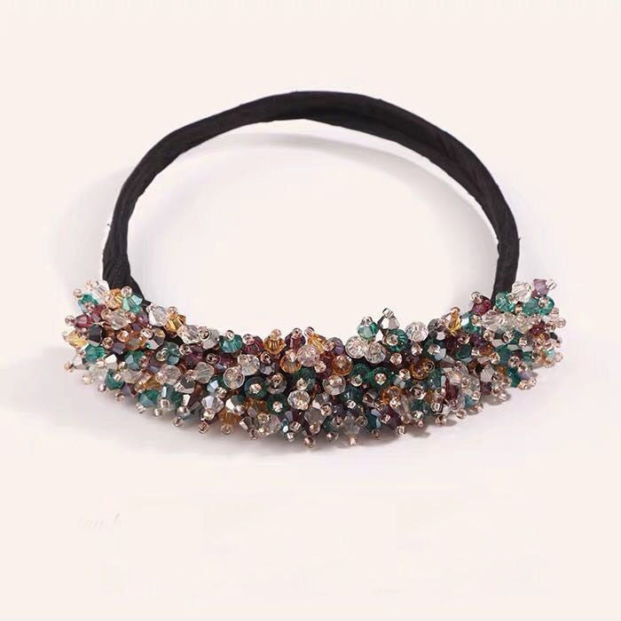 Wedding Bridal Rhinestone Pearl Flower Clear Crystal Handmade Maruko Hair Pins Clips Bridesmaid Hairwear Jewelry Hair Accessory - V.I.P Digital Presence