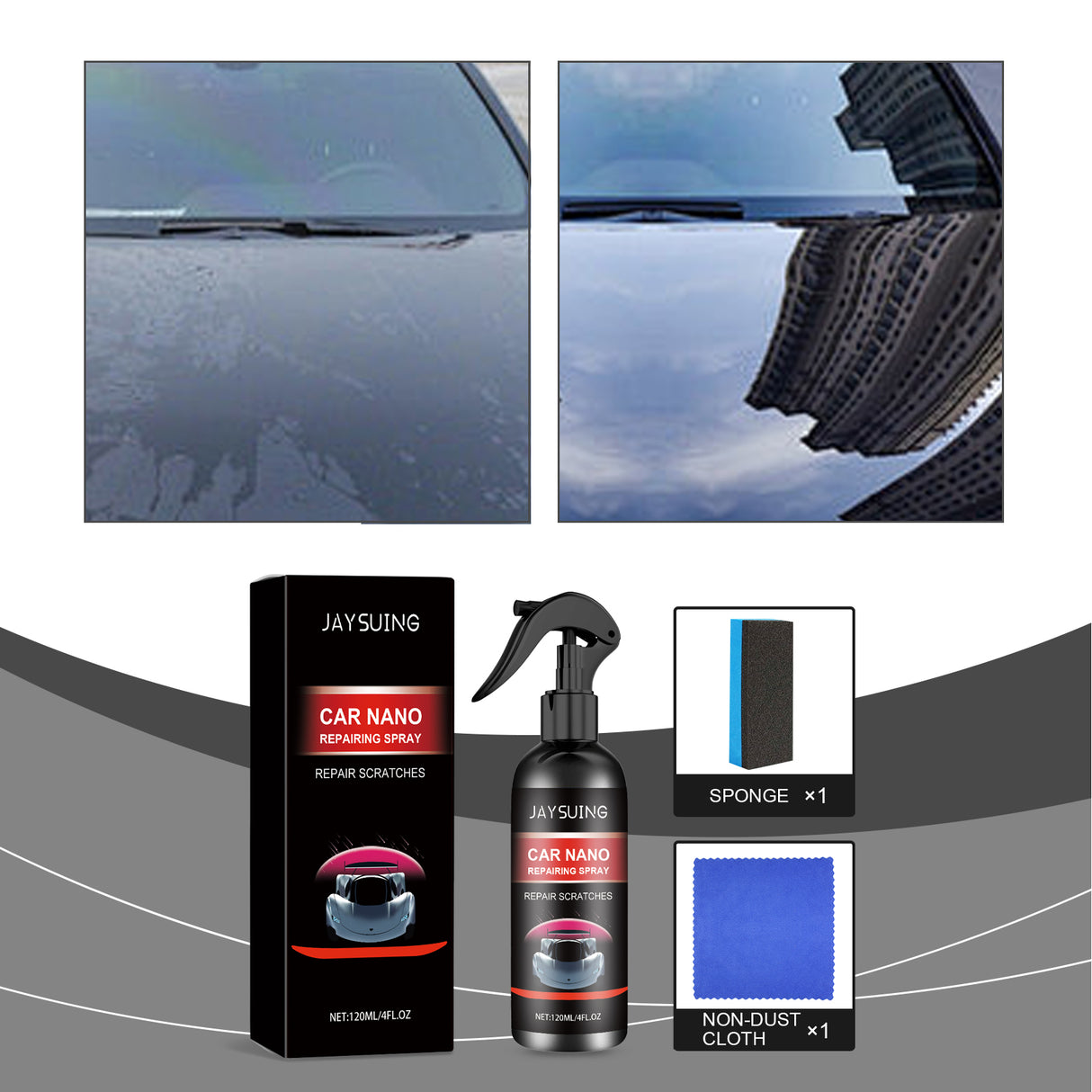 Car Coating Spray Set, Car Paint Polishing Maintenance Anti-Fouling Repair Paint Scratches And Stains Repair - V.I.P Digital Presence