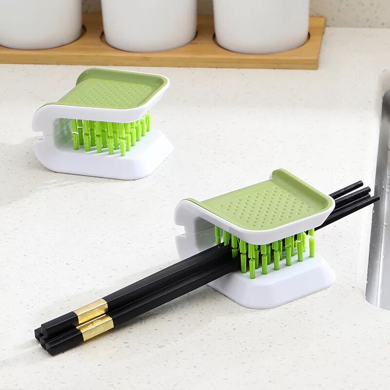 U-Shaped Cleaning Brush Knife And Fork Brush Chopstick Brush Cutlery Brush Can Be Opened And Closed Kitchen Supplies Hand Brush - V.I.P Digital Presence
