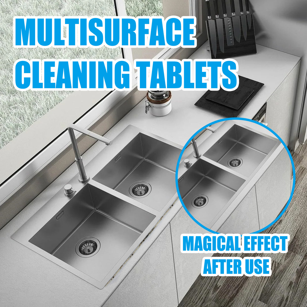 Multi-Surface Cleaning Effervescent Tablets, Cooktop Tile Bathroom Kitchen Mildew Stains Clean And Clean - V.I.P Digital Presence