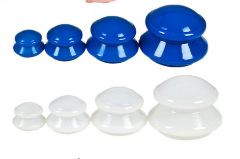 4Pcs Moisture Absorber Anti Cellulite Vacuum Cupping Cup Silicone Family Facial Body Massage Therapy Cupping Cup Set 4 Size - V.I.P Digital Presence