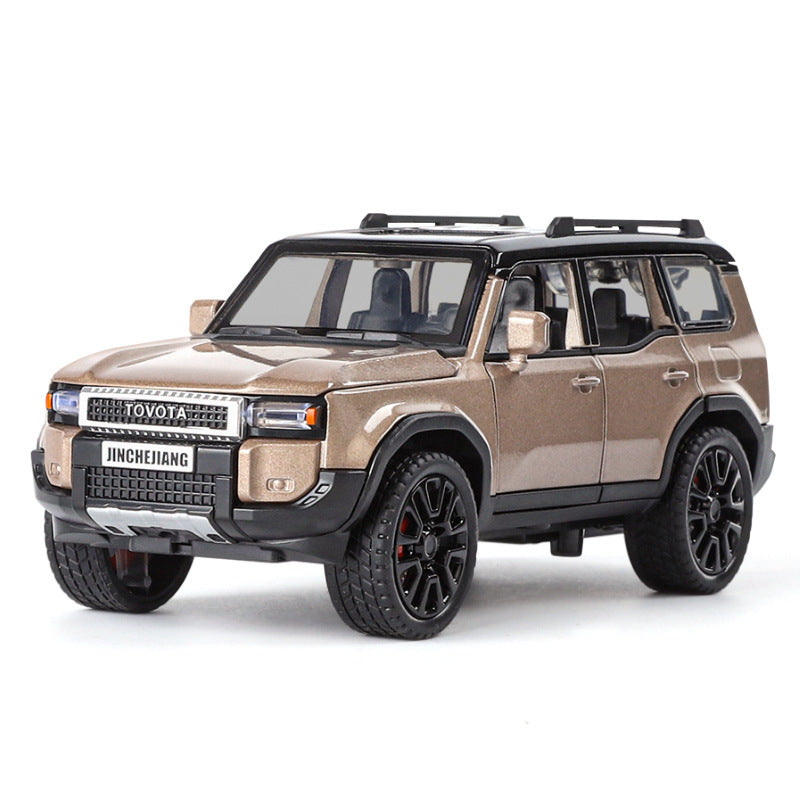 1: 32 Prado car model alloy sound and light simulation SUV domineering off-road vehicle boy toy car decoration - V.I.P Digital Presence