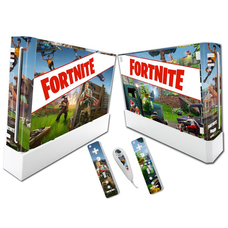 Suitable for WII stickers wii console cartoon protective film Spider-Man Fortress Night multiple styles without leaving glue - V.I.P Digital Presence