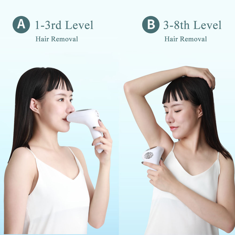 Laser Hair Removal Instrument Lip Axillary Private Pubic Hair Shaver Photon Permanent Household Ice Point Hair Removal Device - V.I.P Digital Presence