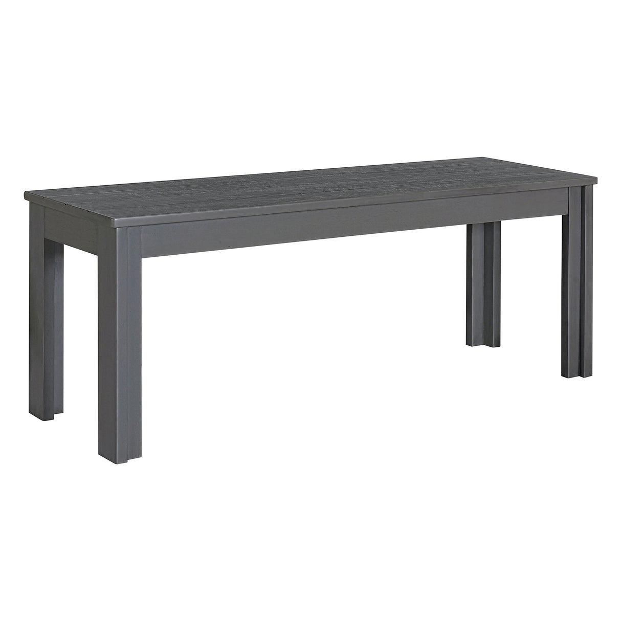 TREXM 3-piece retro cutlery set, rectangular stand table, and 2 wooden stools for 4 people (gray) - V.I.P Digital Presence