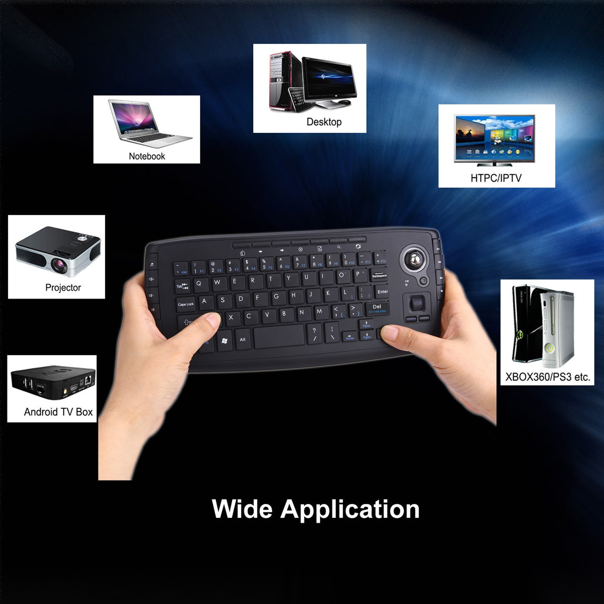2.4G Aerial Flying Mouse Innovative Trajectory Fan You Wireless Keyboard Mouse Two in One Button Mouse Set - V.I.P Digital Presence