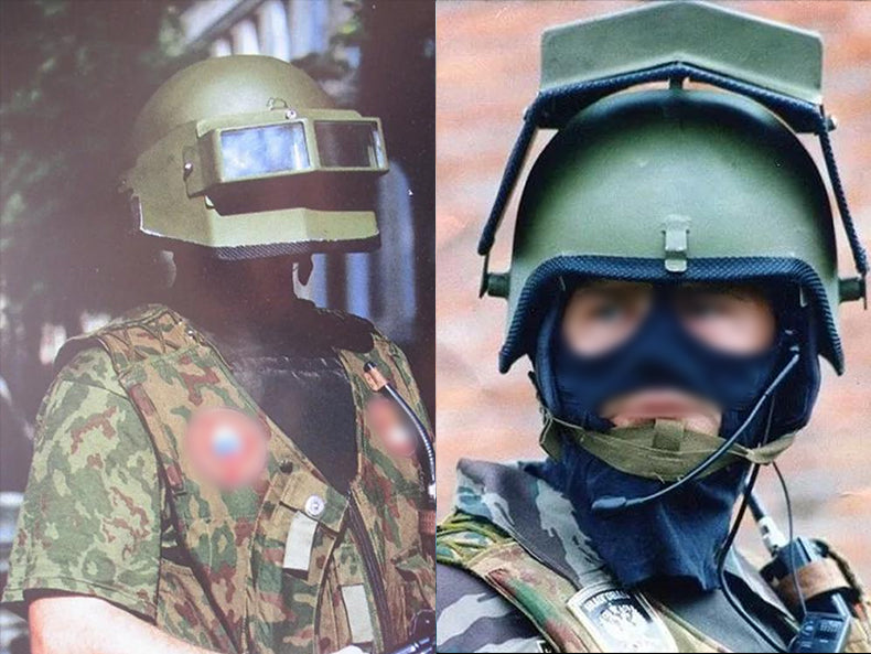 Cold War - era EVI Soviet/Russian Special Forces Vityaz - S Helmet, Class 6 Helmet, featured in *Escape from Tarkov* - V.I.P Digital Presence