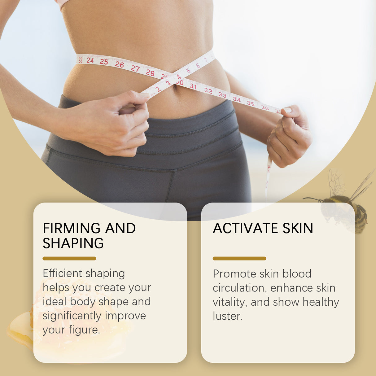 Body Care Patch, Firm Skin, Nourish Light Show Natural Line Care Patch