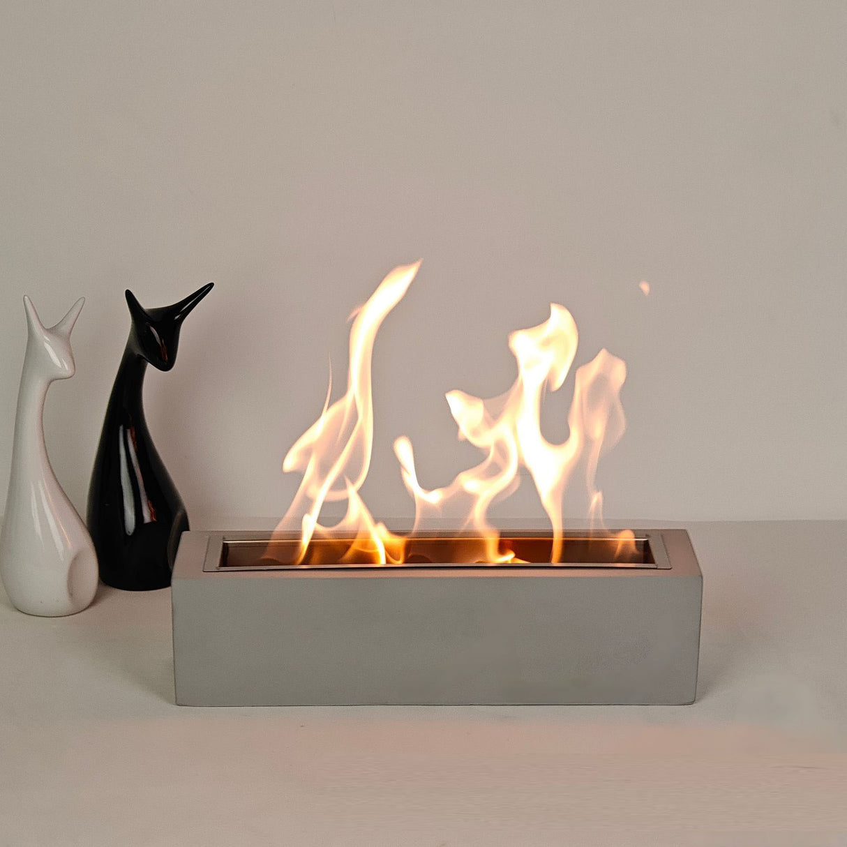 Rectangular desktop home restaurant heating stove desktop barbecue real brazier alcohol fireplace decoration bonfire stove - V.I.P Digital Presence