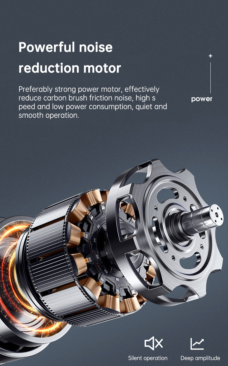 900-turn fascial gun USB charging massage angle rotatable full body muscle massage machine gun - V.I.P Digital Presence