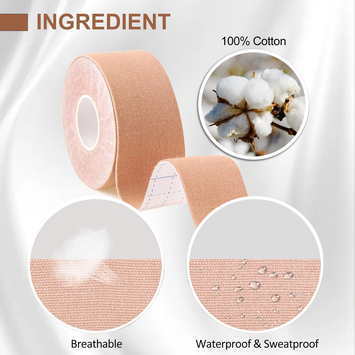 Myofascial Face Tightening Band, Face Anti-Sagging Lift Chin V-Shaped Face Breathable Face Lifting Tape - V.I.P Digital Presence