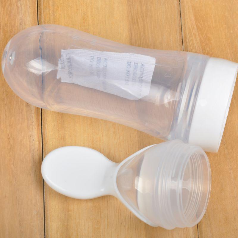 Newborn Baby Silicone Squeezing Feeding Bottle - V.I.P Digital Presence