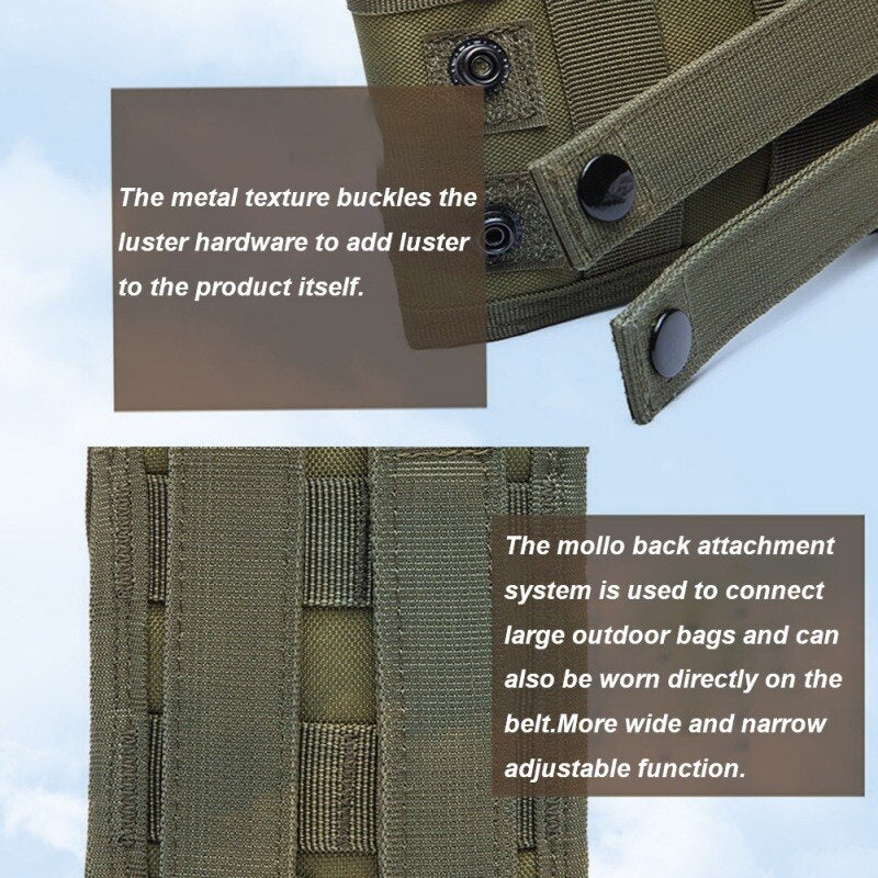 Tactical Outdoor Military Molle Utility Waist Bag Hunt Accessories Phone Belt Pouch Cell Phone Holder Mobile Phone Case - V.I.P Digital Presence