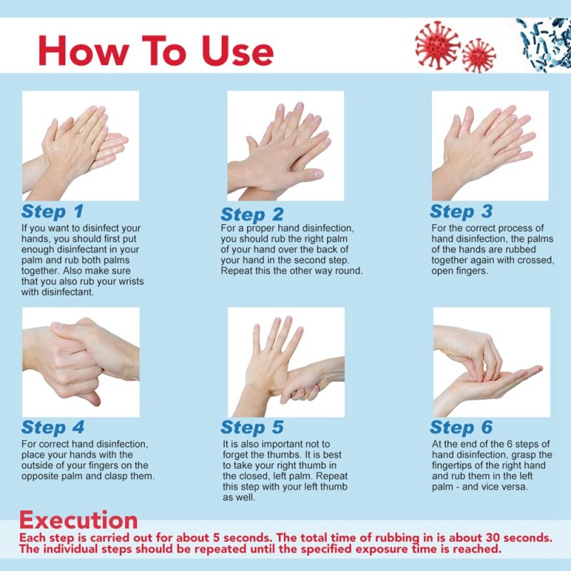 Hand Sanitizer Gel Bacteriostatic Gel Disinfection Sterilization Liquid Hand Soap Portable No-wash 50ML - V.I.P Digital Presence