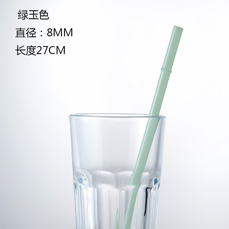 Eco-Friendly High Borosilicate Glass Straw Durable Heat-Resistant Starbucks Kids Straw 27cm Customized - V.I.P Digital Presence