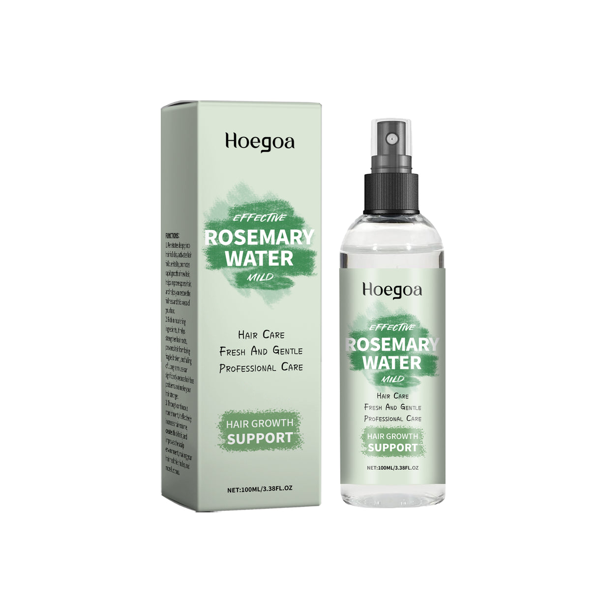 Rosemary Hair Treatment Spray, Gentle Nourishing Soft Shine Strong Hair Treatment Spray - V.I.P Digital Presence