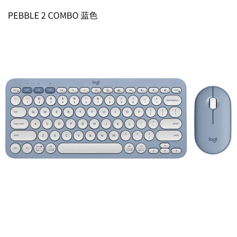 Logitech K380 Mini Bluetooth Wireless Keyboard Tablet Phone Pebble2+K390 Set - V.I.P Digital Presence