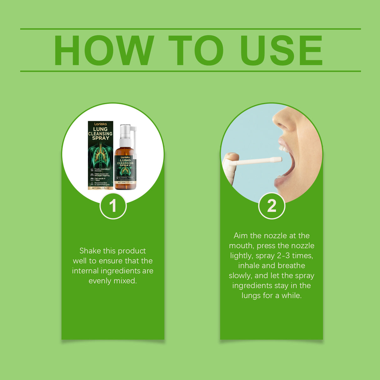 Herbal Body Cleansing Spray Body Repair Cough Relief Herbal Ingredients Treatment Spray - V.I.P Digital Presence