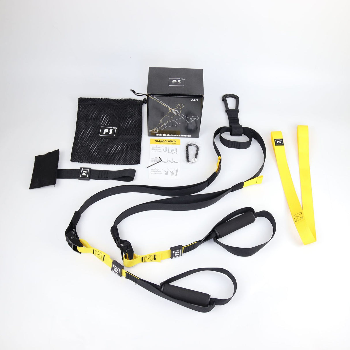 Suspension Training Strap - Adjustable, Wall Mount, Professional (TRX-style) - V.I.P Digital Presence