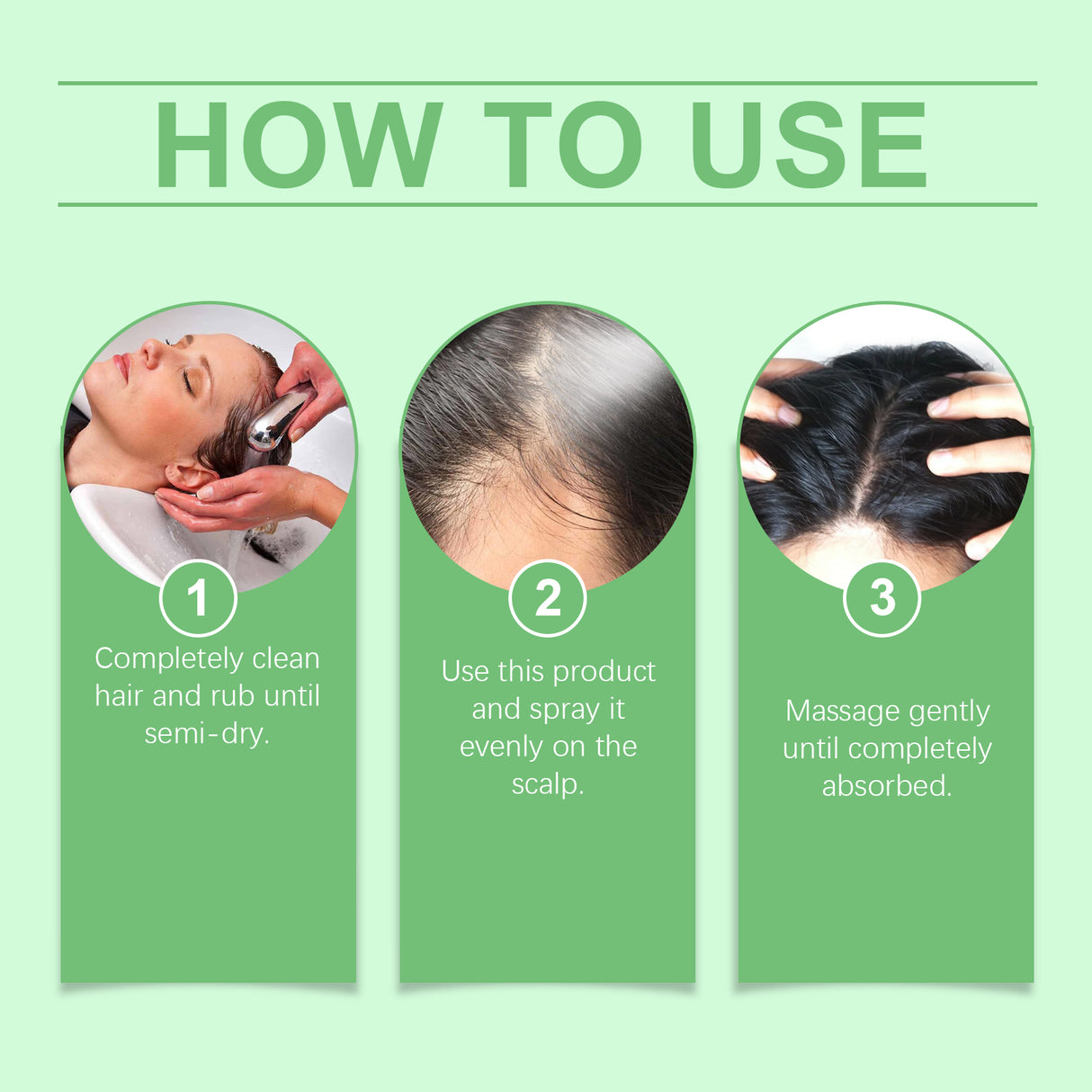 Herbal Rice Water Hair Treatment Spray Scalp Repair Nourishes Dry Hair And Fluffs And Softens Hair Spray - V.I.P Digital Presence