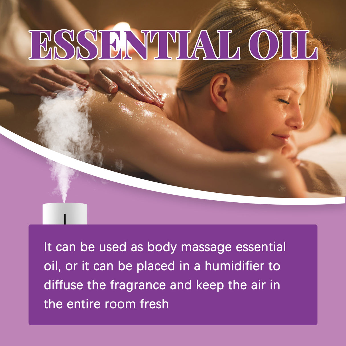 Lavender Essential Oil, Skin Moisturizing Whitening Beauty Firming Skin Relaxing Body Massage Essential Oil - V.I.P Digital Presence