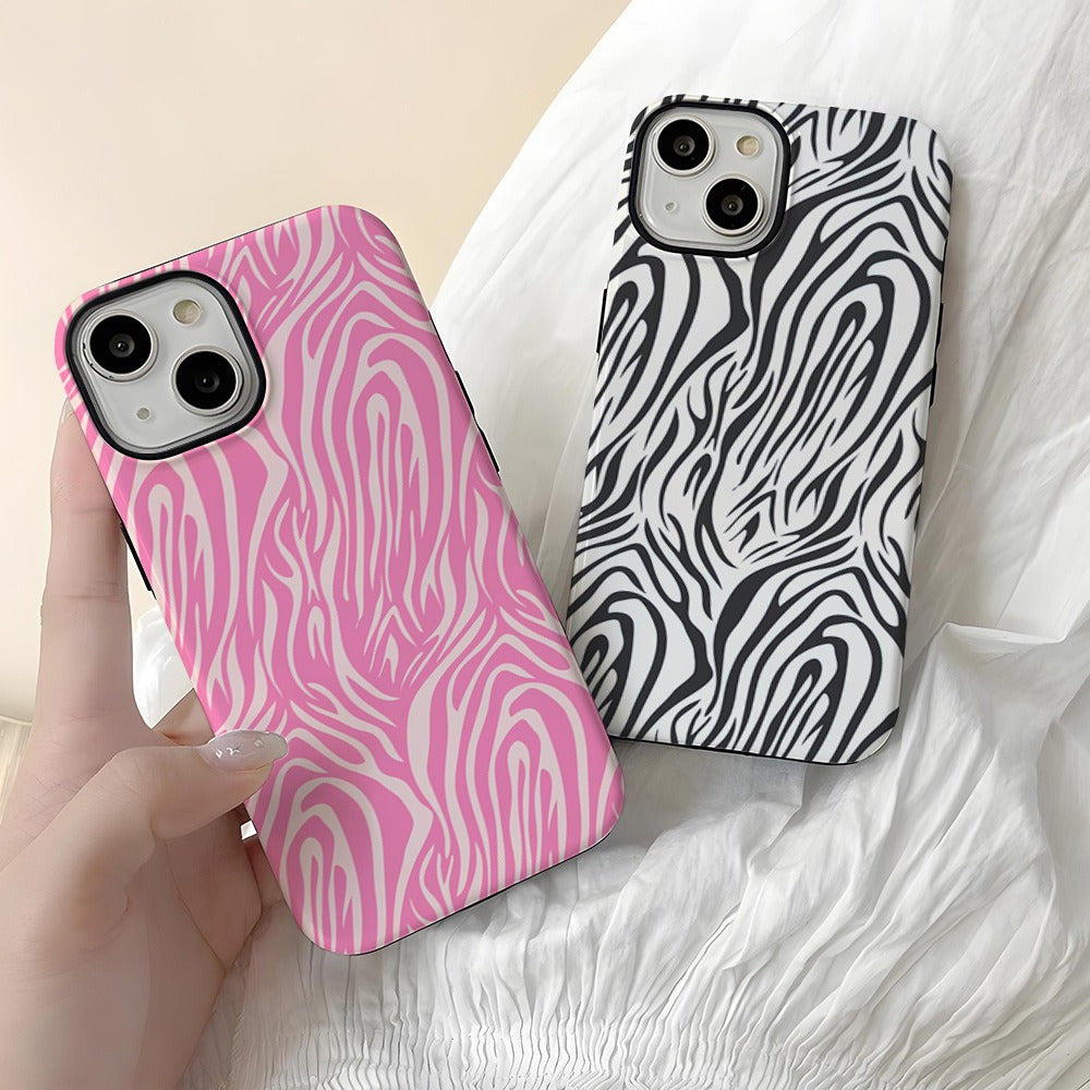 Tiger pattern Apple 16 phone protective case 2-in-1 film case phone case Apple 15pm hard case 13 - V.I.P Digital Presence