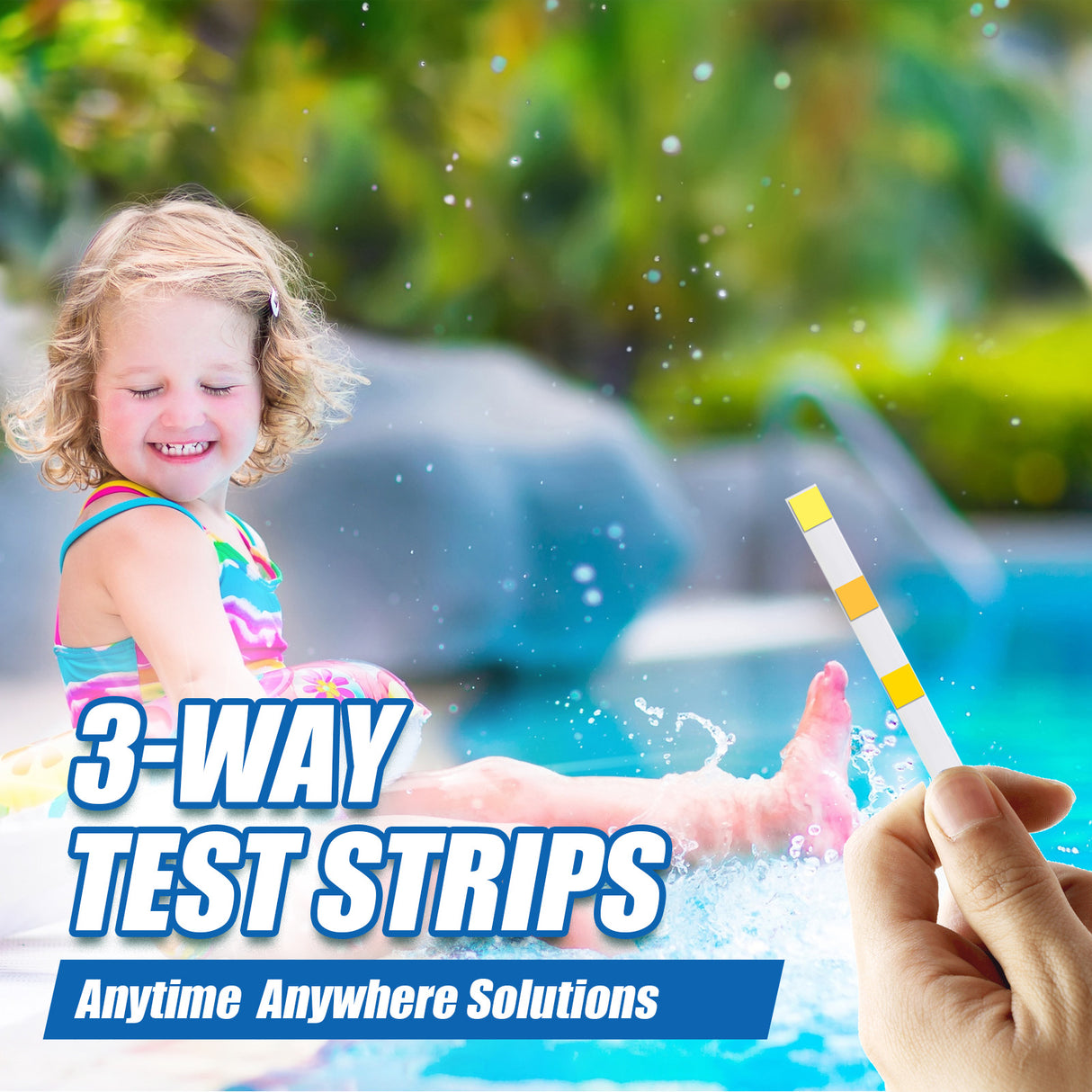 3-In-1 Ph Test, Paper Pool Water Quality Total Alkalinity Hardness Pool Clean Water Ph Test Strip - V.I.P Digital Presence