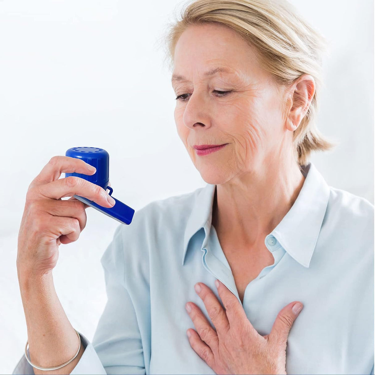 Portable Lung Exerciser Digital Incentive Device Breath Medical Breathing Exercise Device Trainer Lung Exerciser - V.I.P Digital Presence