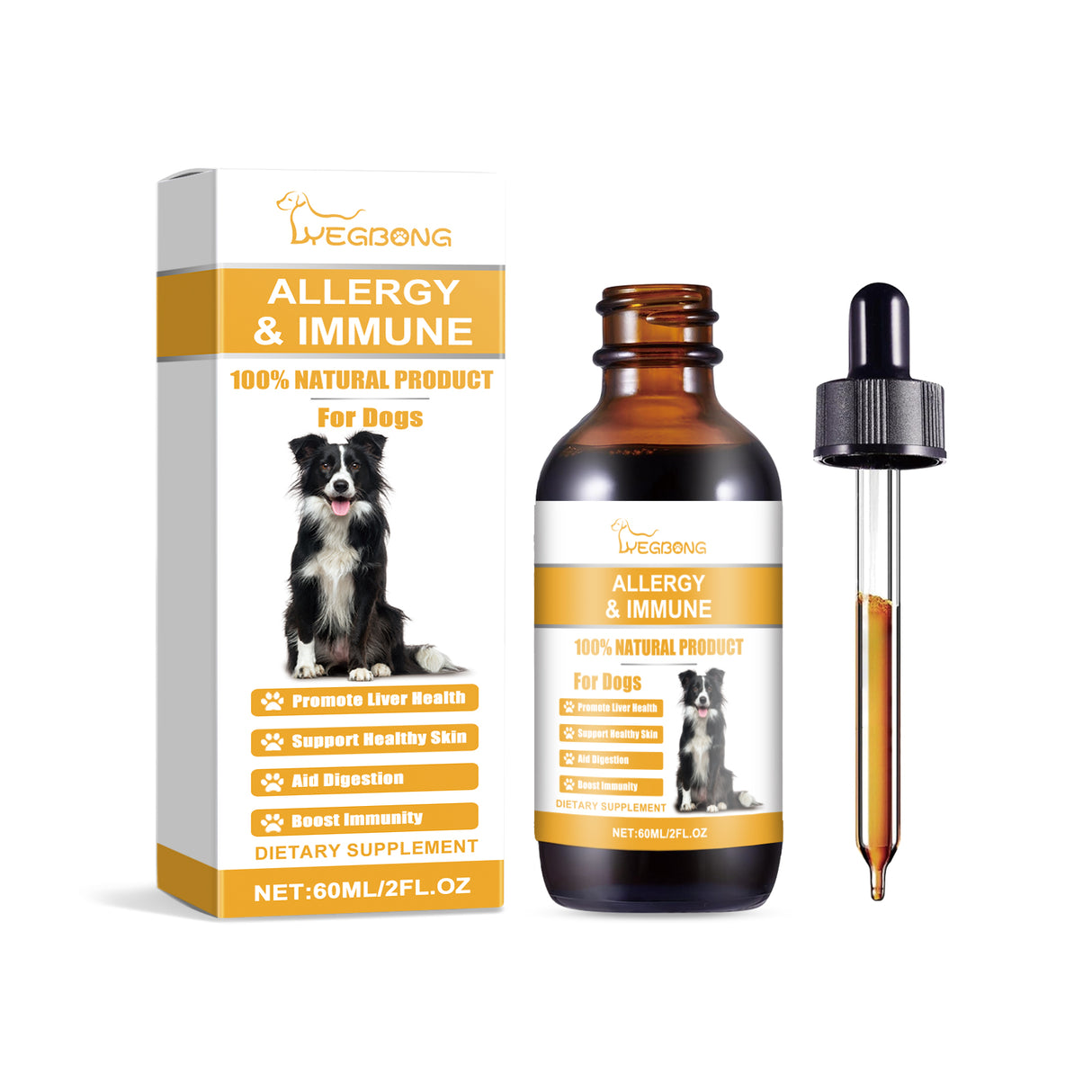 Dog Body Care Drops, Care And Relieve Pet Body Discomfort Nutritional Care Supplements - V.I.P Digital Presence