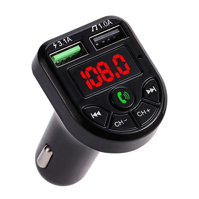 Car mp3 BTE5 Bluetooth Receiver E5 Car MP3 FM Transmitter Hands-free Call - V.I.P Digital Presence