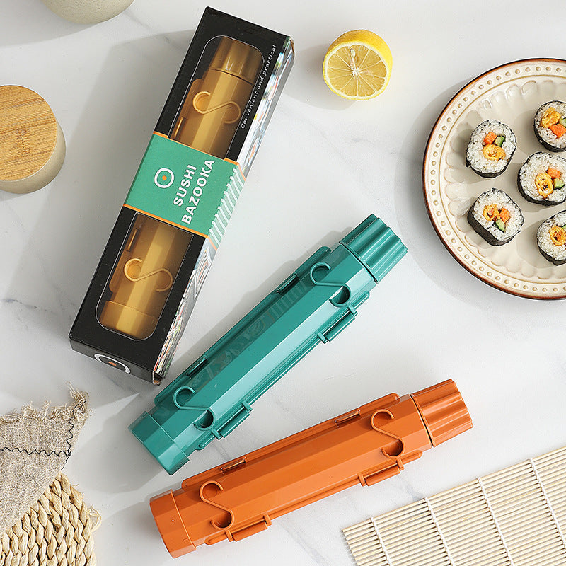 Convenient And Quick To DIY Sushi Making Mold Tool Set Bazooka For The Kitchen - V.I.P Digital Presence