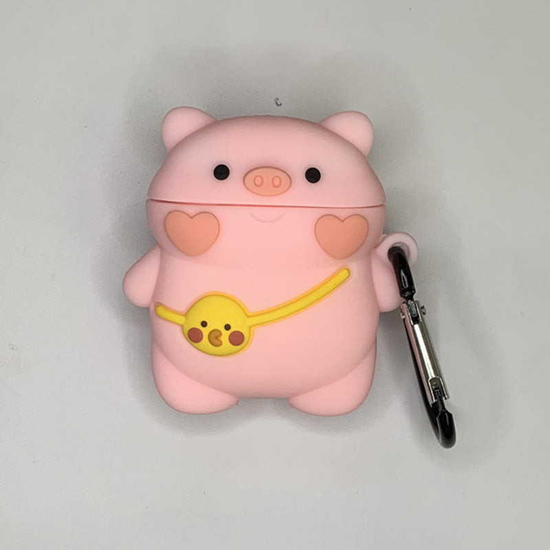 AirPods 5th generation silicone wireless Bluetooth earphone protective case suitable for Apple Pro 2nd generation cute box - V.I.P Digital Presence