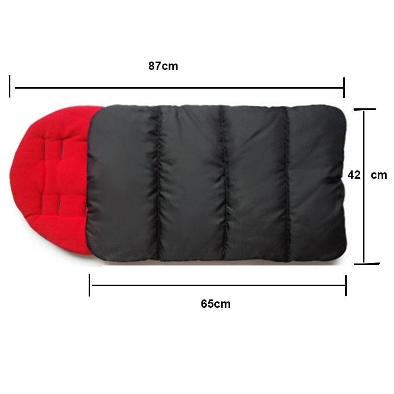 1PC Waterproof Baby Stroller Sleeping Bag Autumn for Baby Winter Warm Pushchair Newborn Sack