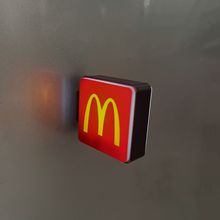 Creative Beer Series Magnetic Attraction Light Sign Fridge Magnet Perforated Board Entrance Door Luminescent Magnetic Decoration Magnetic Sticker - V.I.P Digital Presence