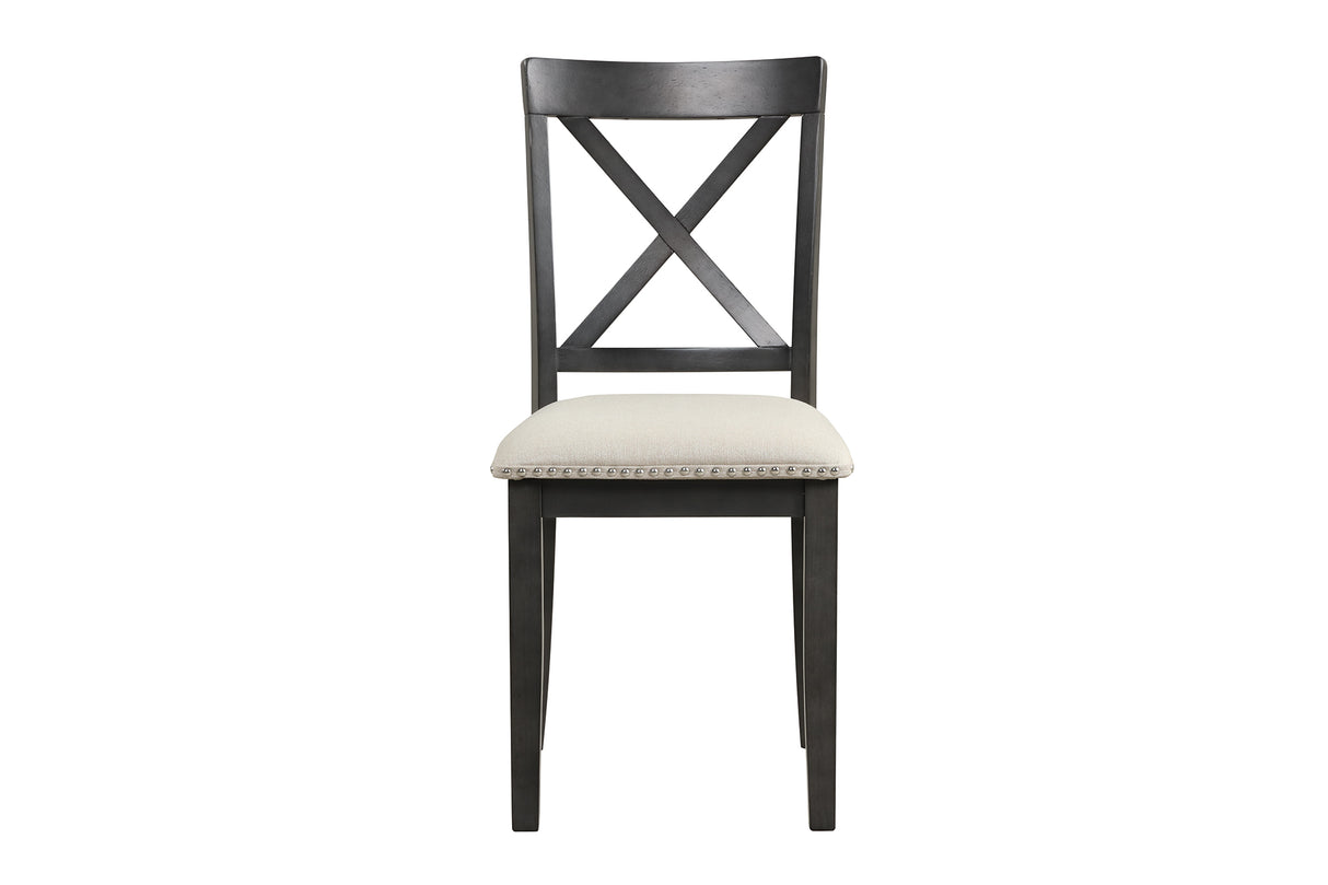 Orisfur 5 Pieces Dining Table and Chairs Set for 4 Persons Kitchen Room Solid Wood Table with 4 Chairs