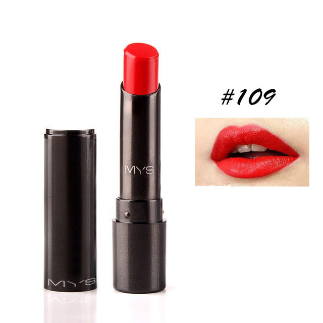 MYS Brand Beauty Matte Lipstick Long Lasting Tint Lips Cosmetics Lipgloss Maquiagem Makeup Red Batom - V.I.P Digital Presence